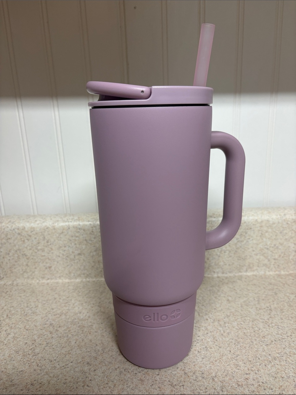 Ello 40 oz.  Travel Mug with Straw - Matte Lavender